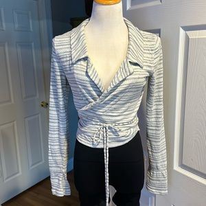 Free People wrap top